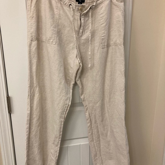 J.Crew Beige Linen Pants - Picture 3 of 3